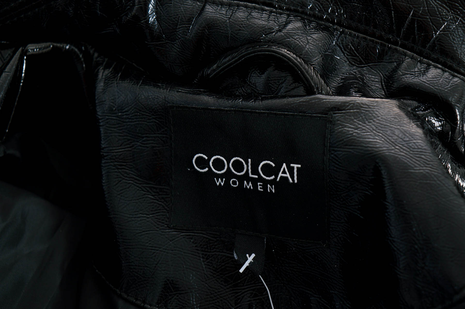 Geacă de piele pentru femei - CoolCat - 2