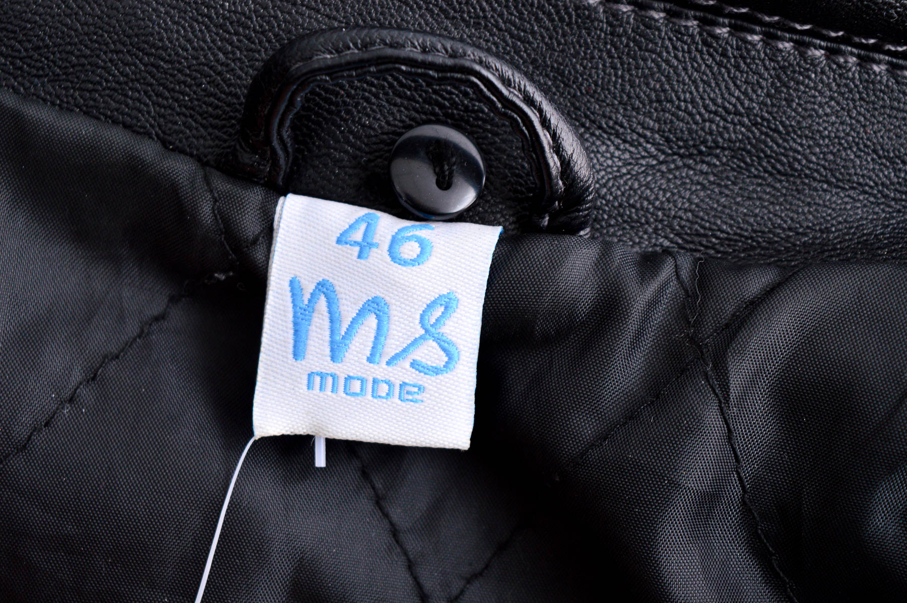 Γυναικείο δερμάτινο σακάκι - MS Mode - 2