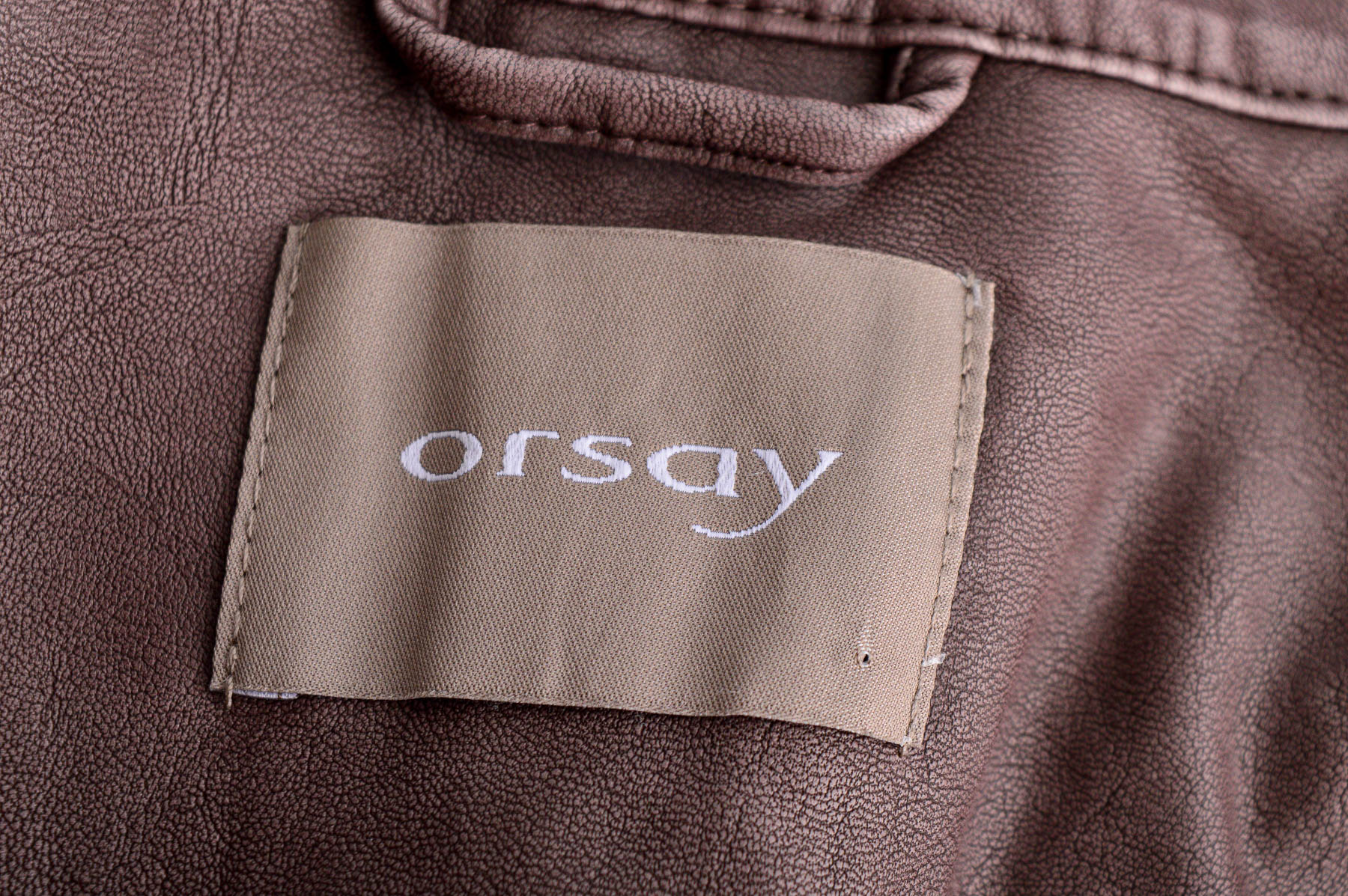 Γυναικείο δερμάτινο σακάκι - Orsay - 2