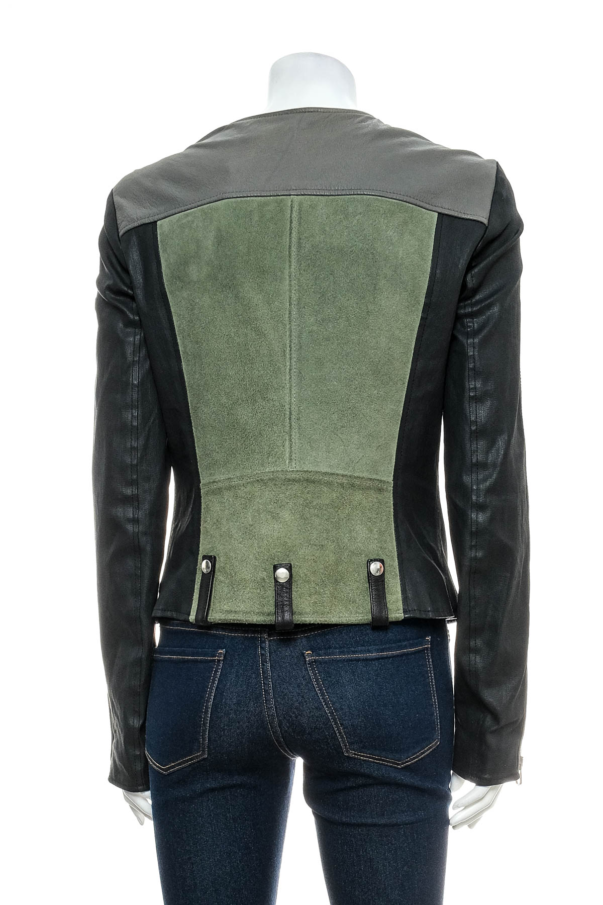Women's leather jacket - REPLAY - 1
