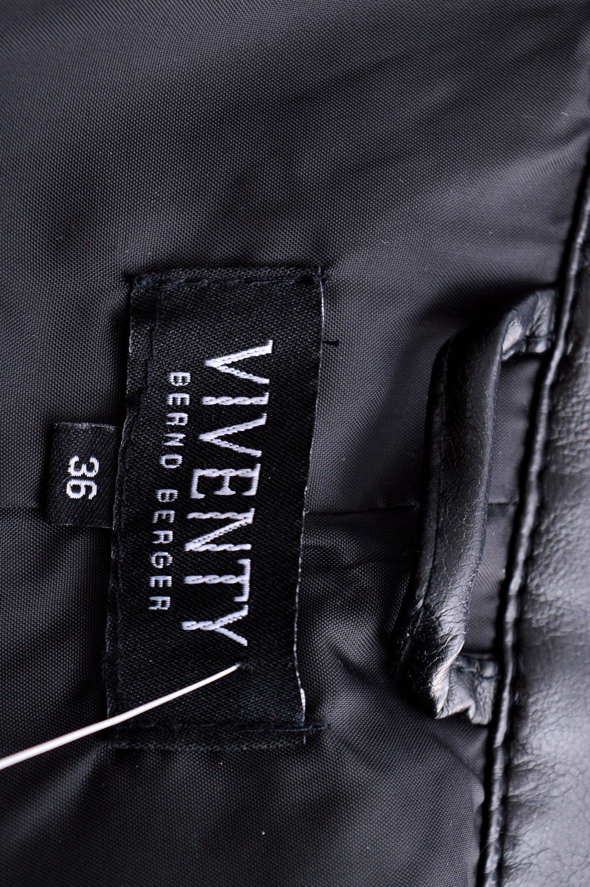 Women's leather jacket - Viventy - 2