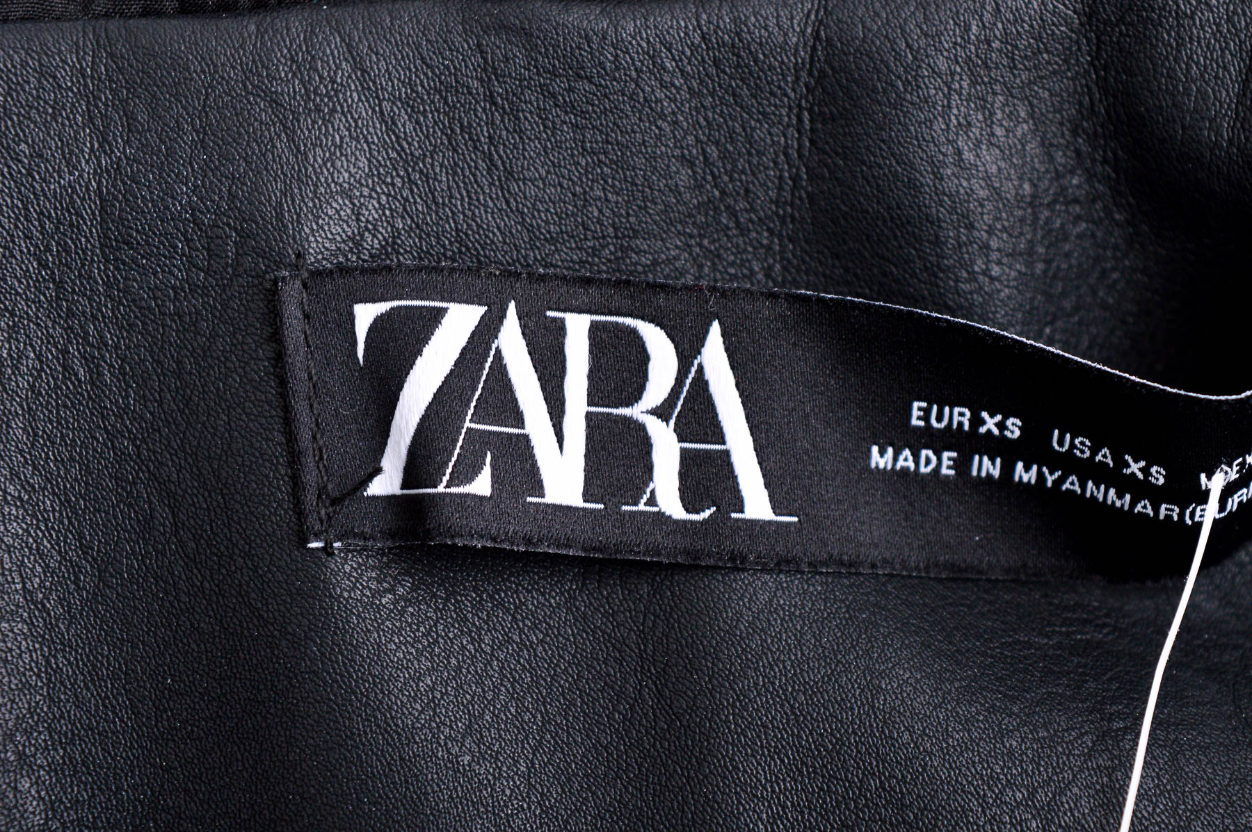 Women's leather jacket - ZARA - 2