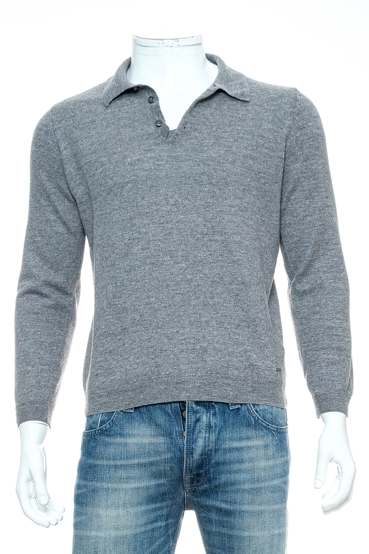 Мъжки пуловер - BOSS - 0