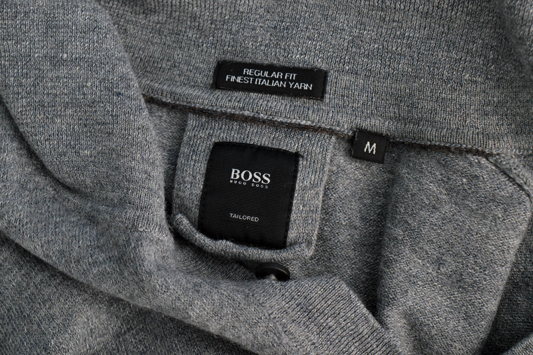 Мъжки пуловер - BOSS - 2