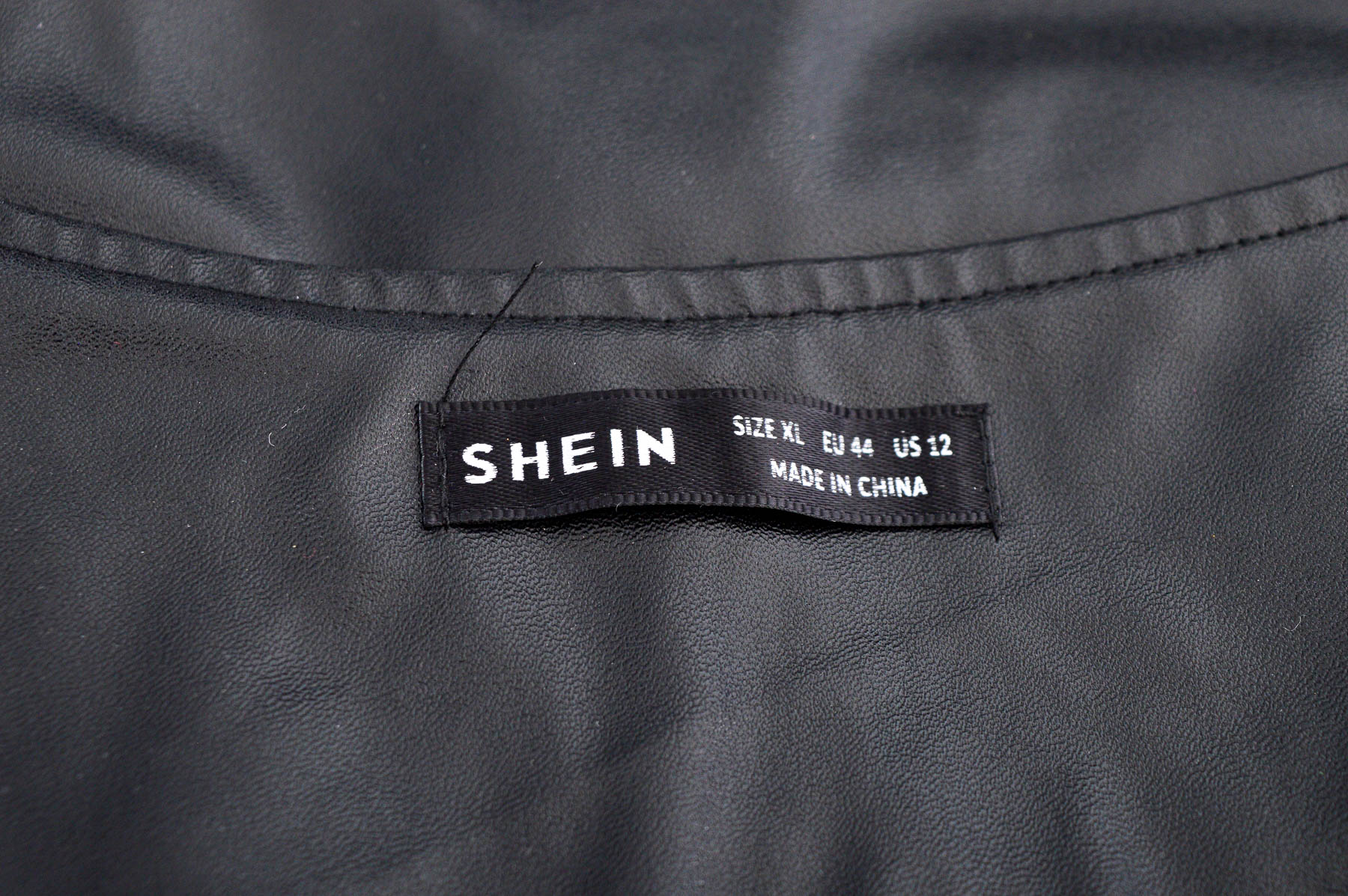 Leather dress - SHEIN - 2