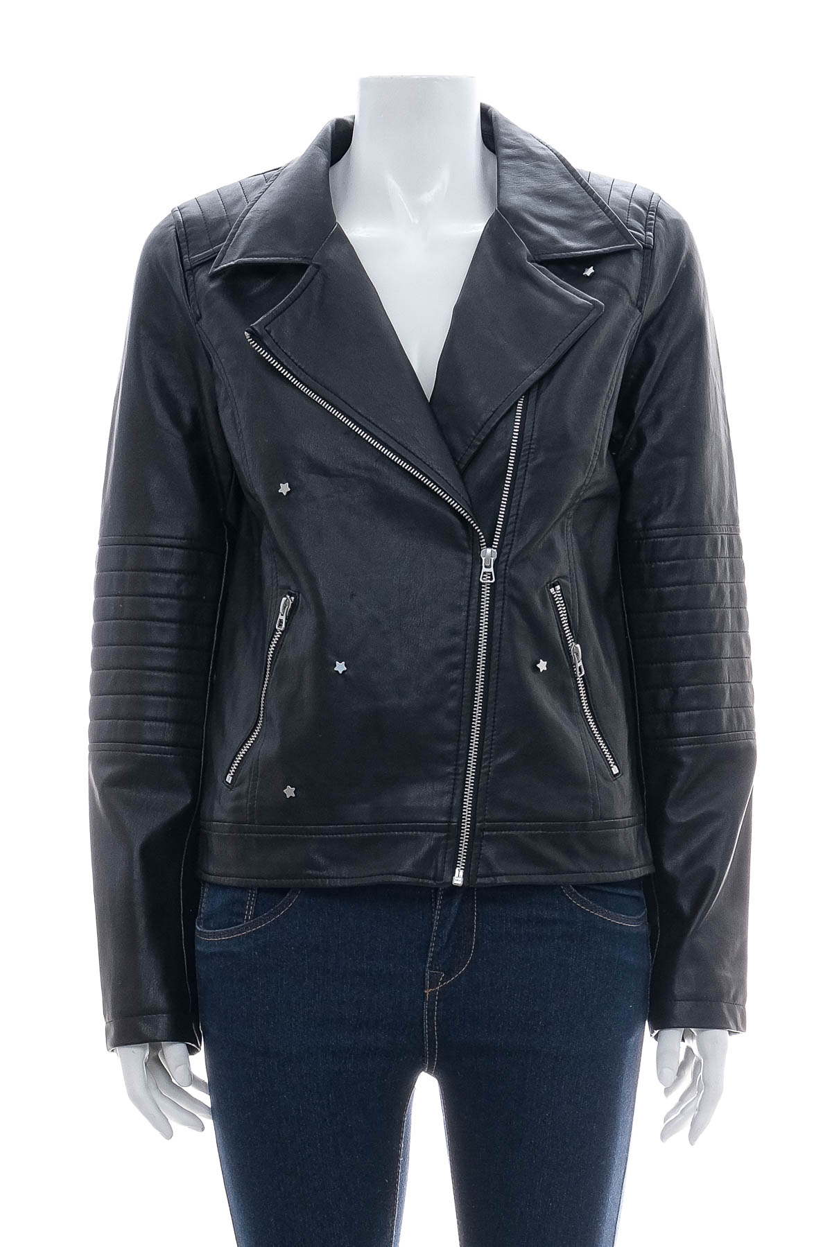 Girl's leather jacket - Here There - 0
