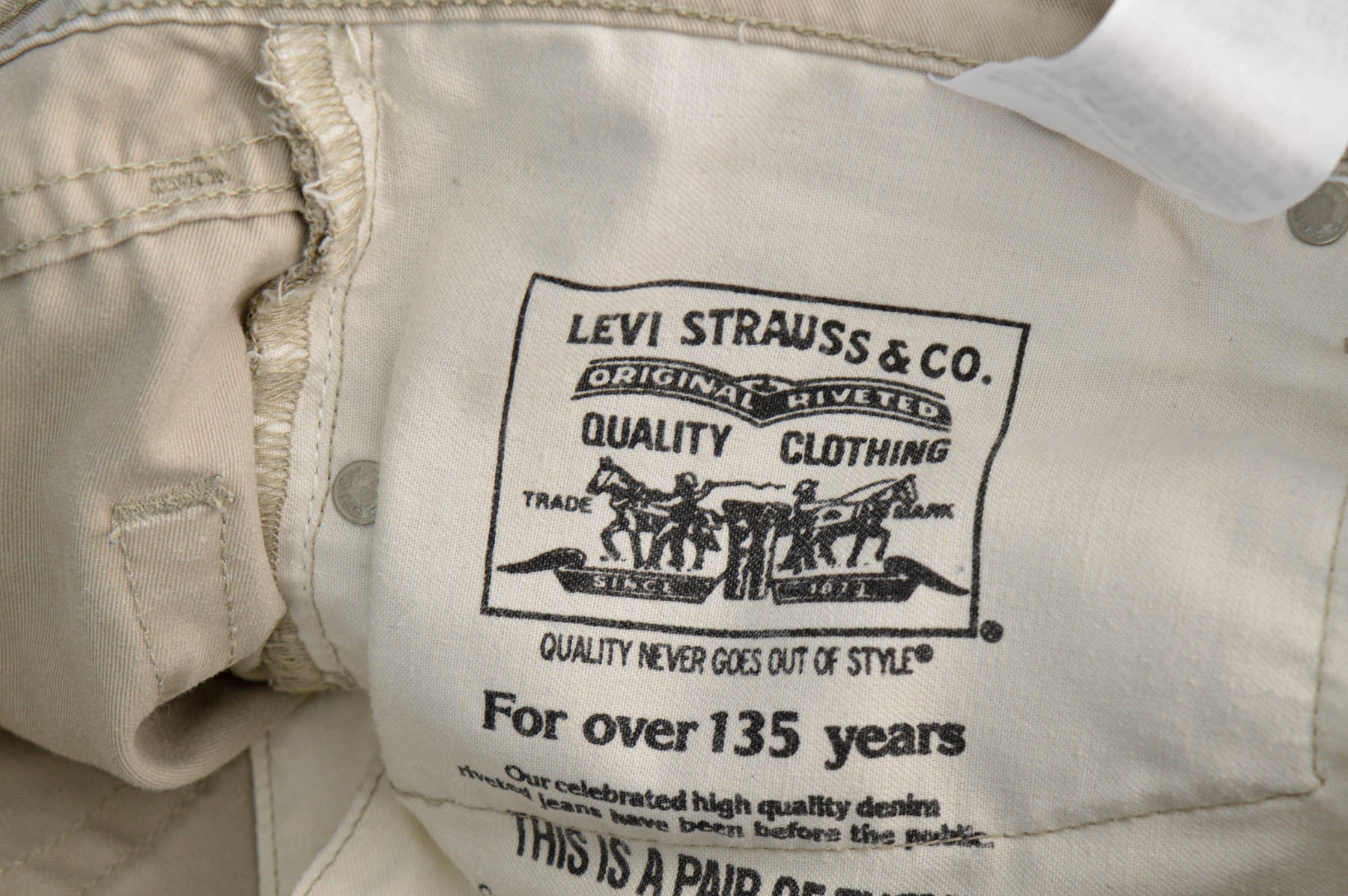 Męskie spodnie - Levi Strauss & Co. - 2