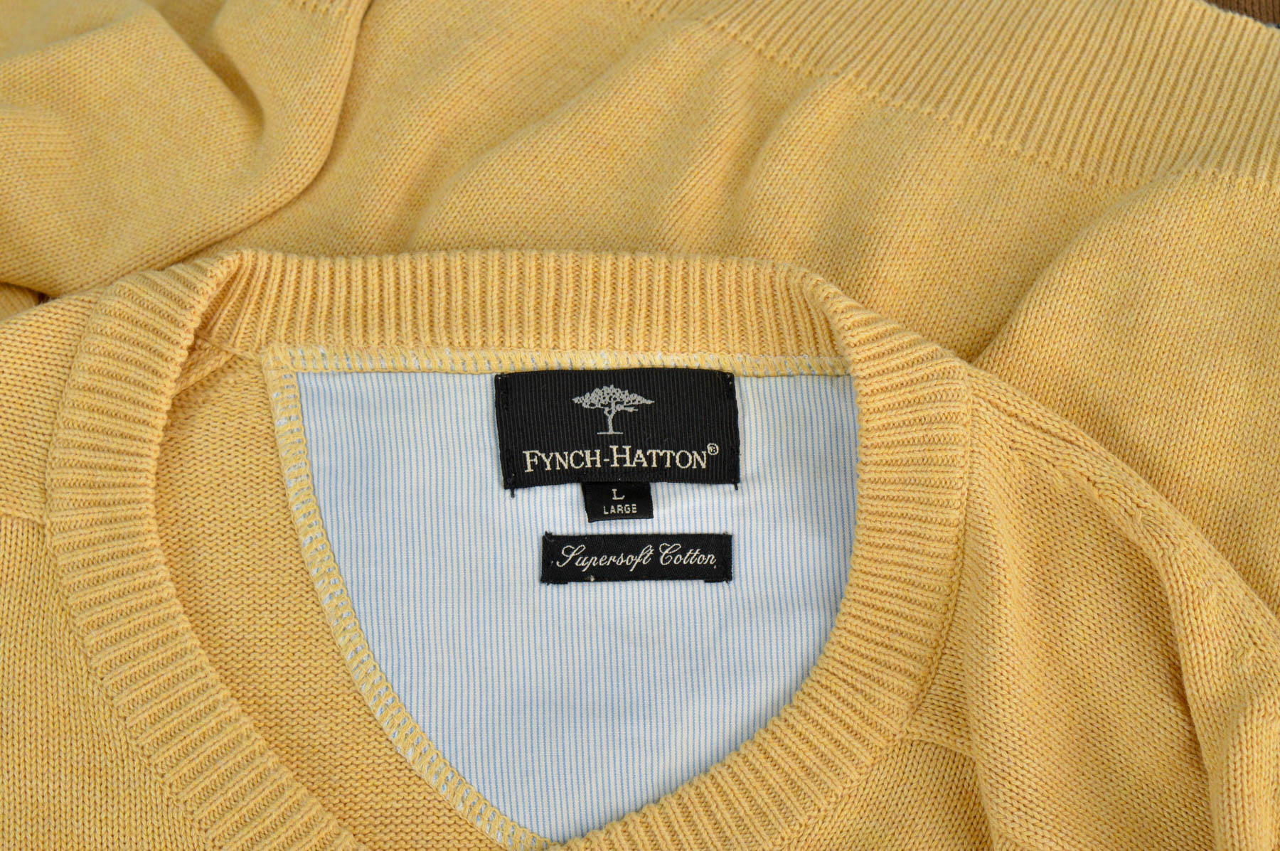 Мъжки пуловер - Fynch Hatton - 2