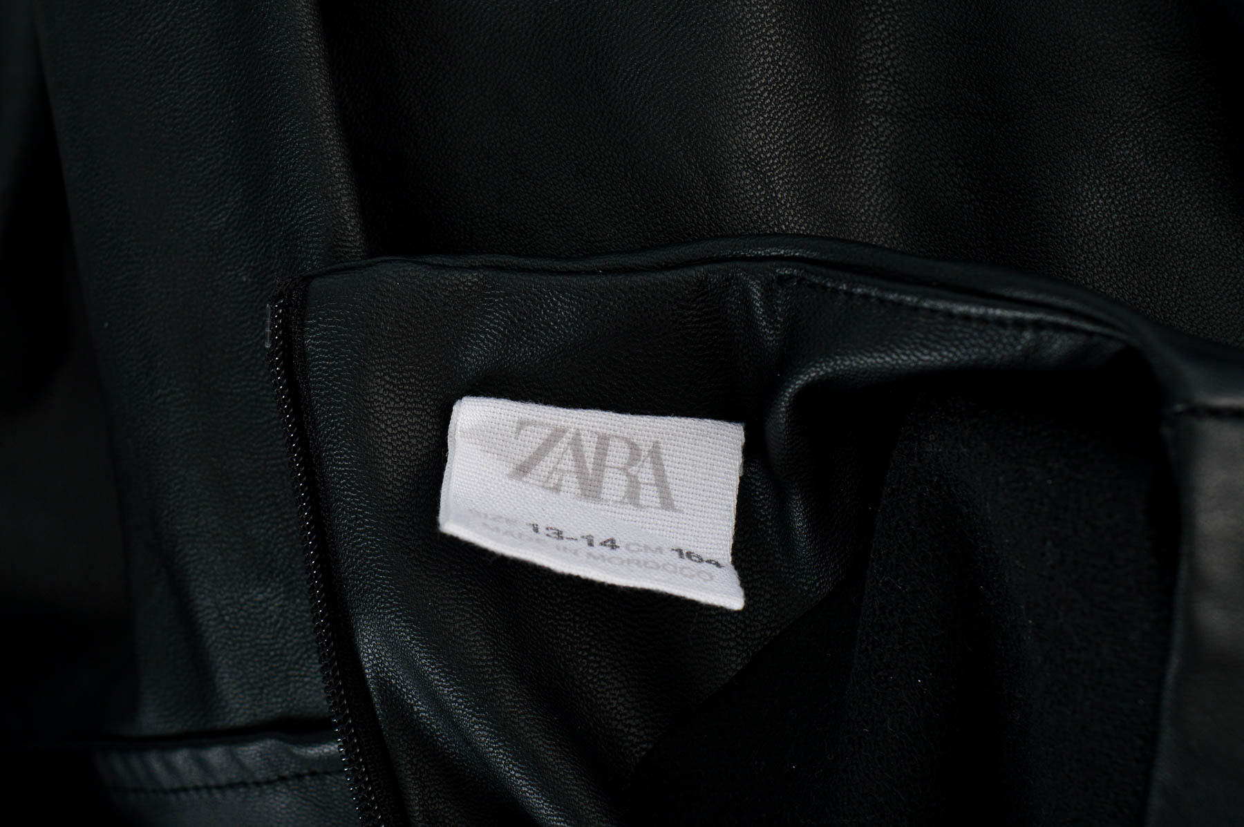 Leather dress - ZARA - 2