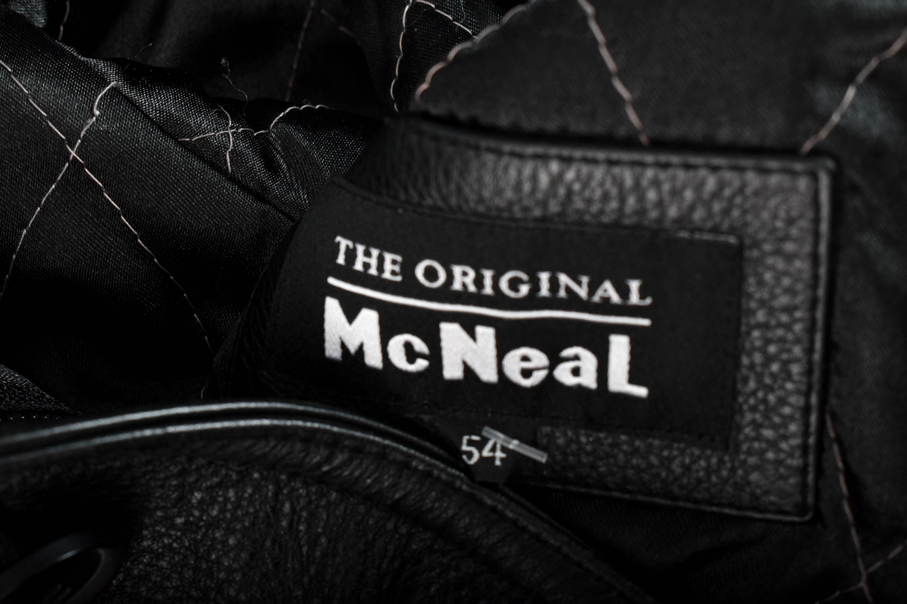Man's leather jacket - MCNEAL - 2