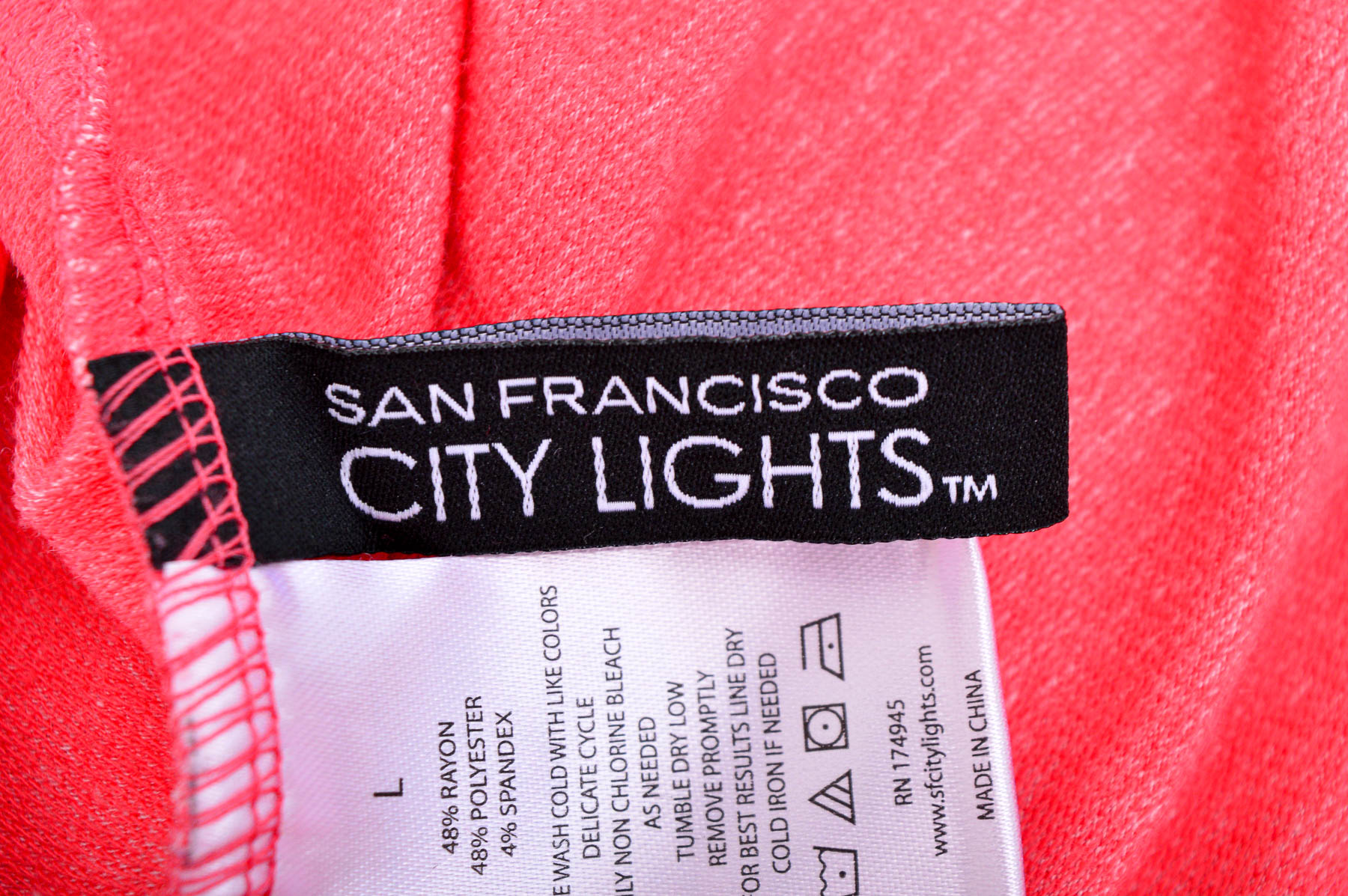 Дамска блуза - San Francisco City Lights - 2