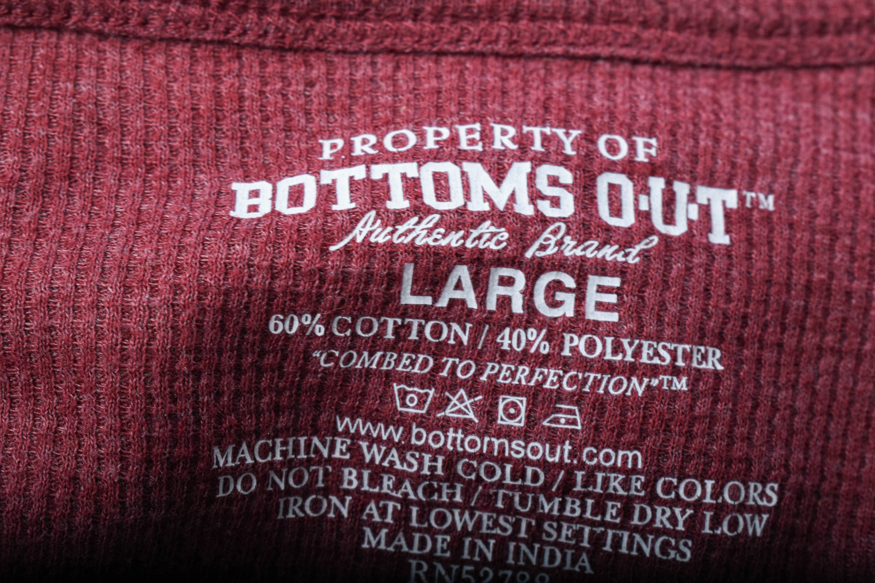 Мъжка блуза - Bottoms out 1983 - 2