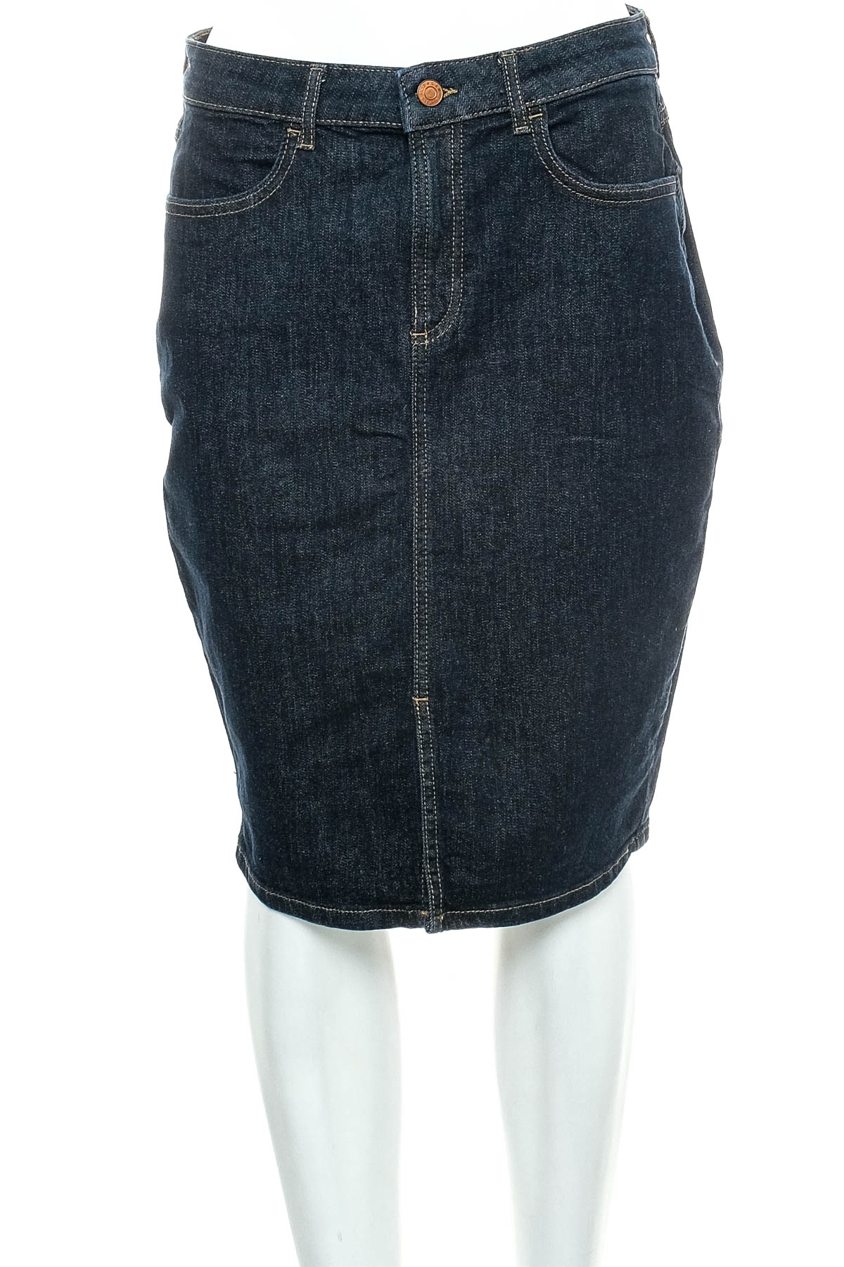 Spódnica jeansowa - ESPRIT - 0