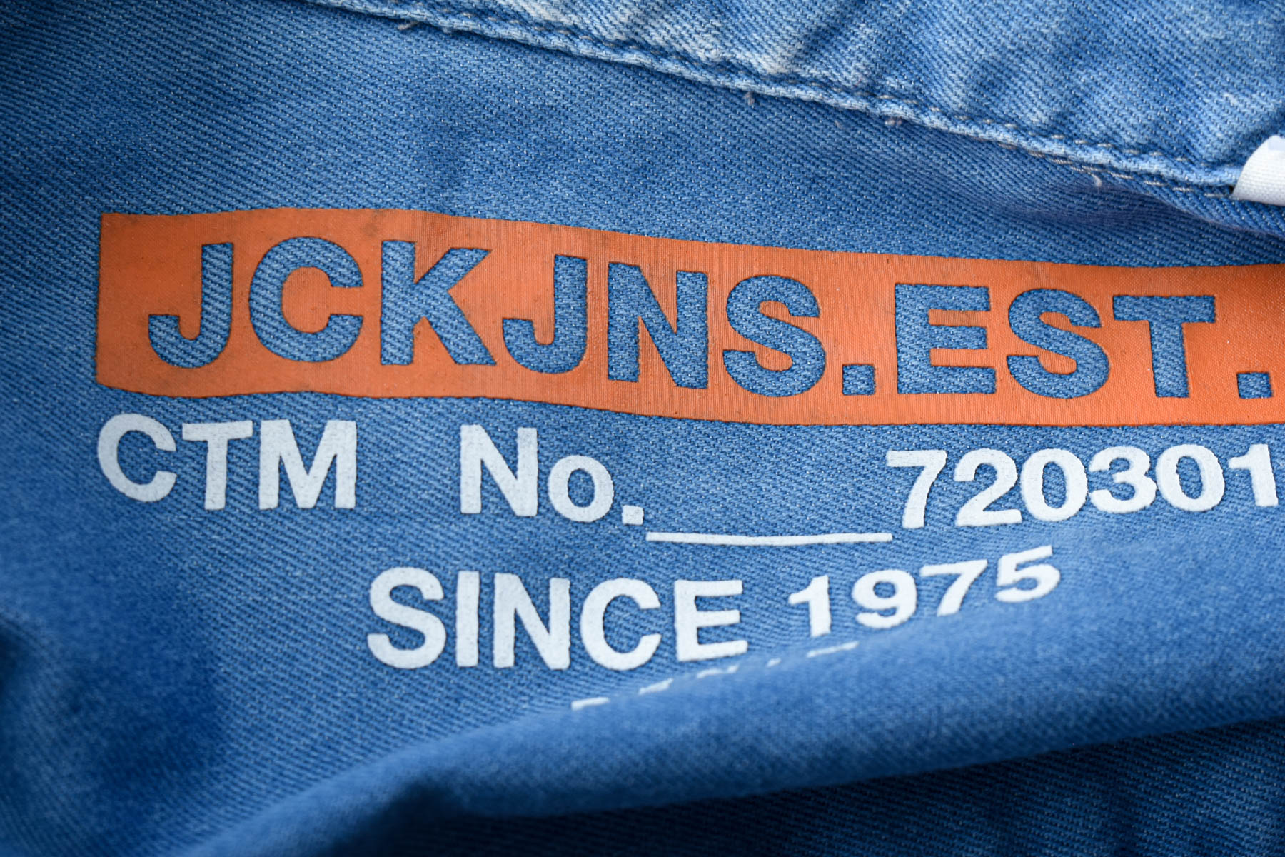 Мъжка дънкова риза - JACK & JONES - 2