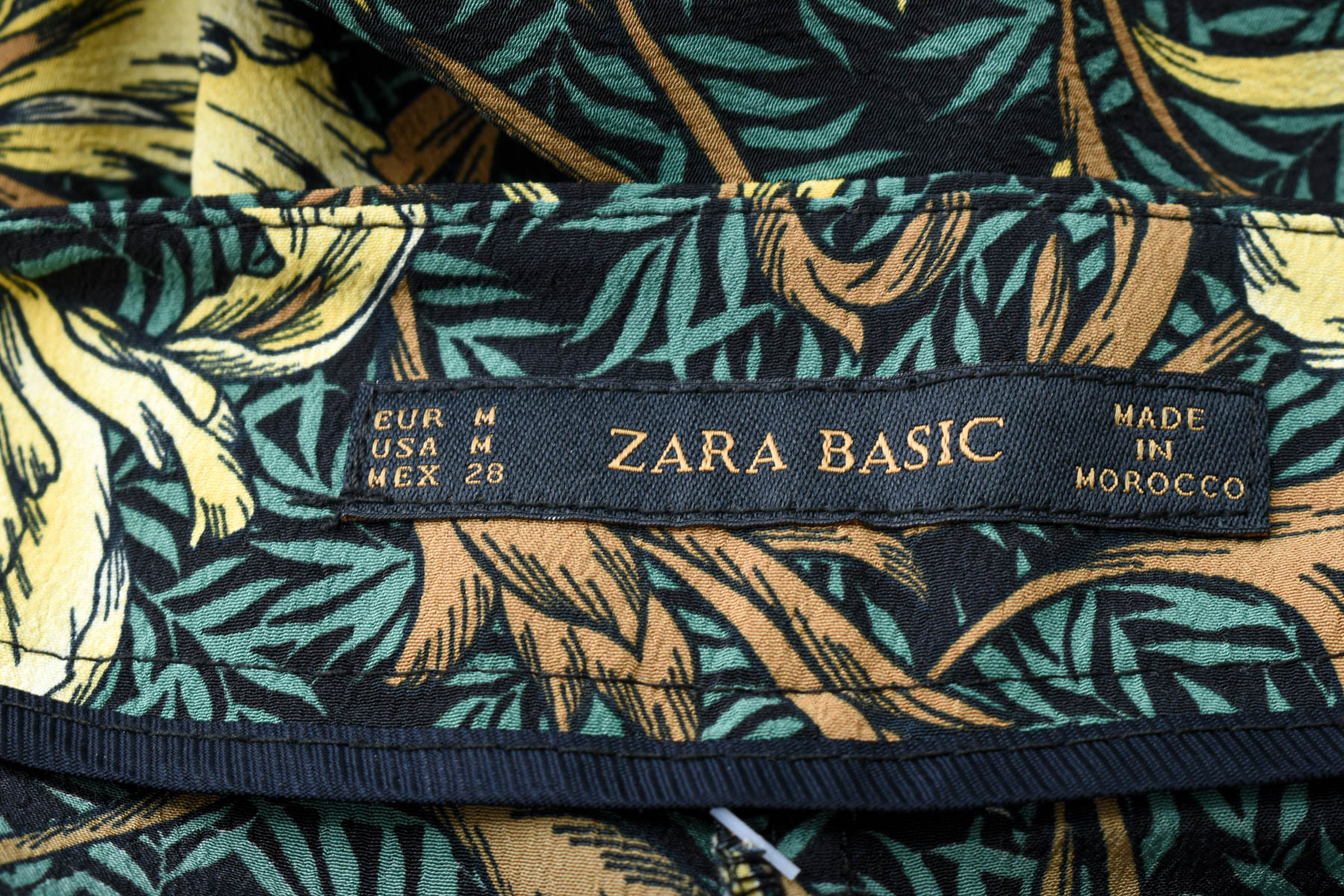 Pantaloni de damă - ZARA Basic - 2