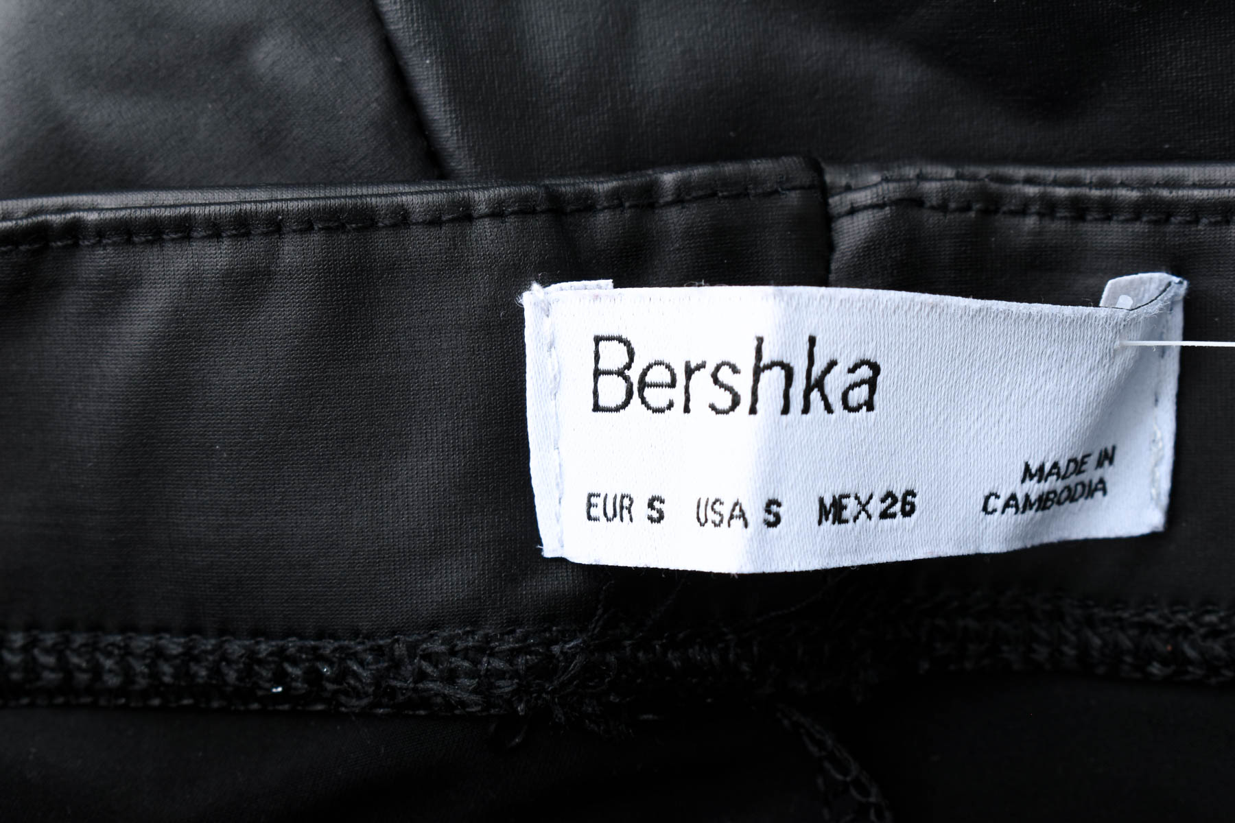 Leather leggings - Bershka - 2