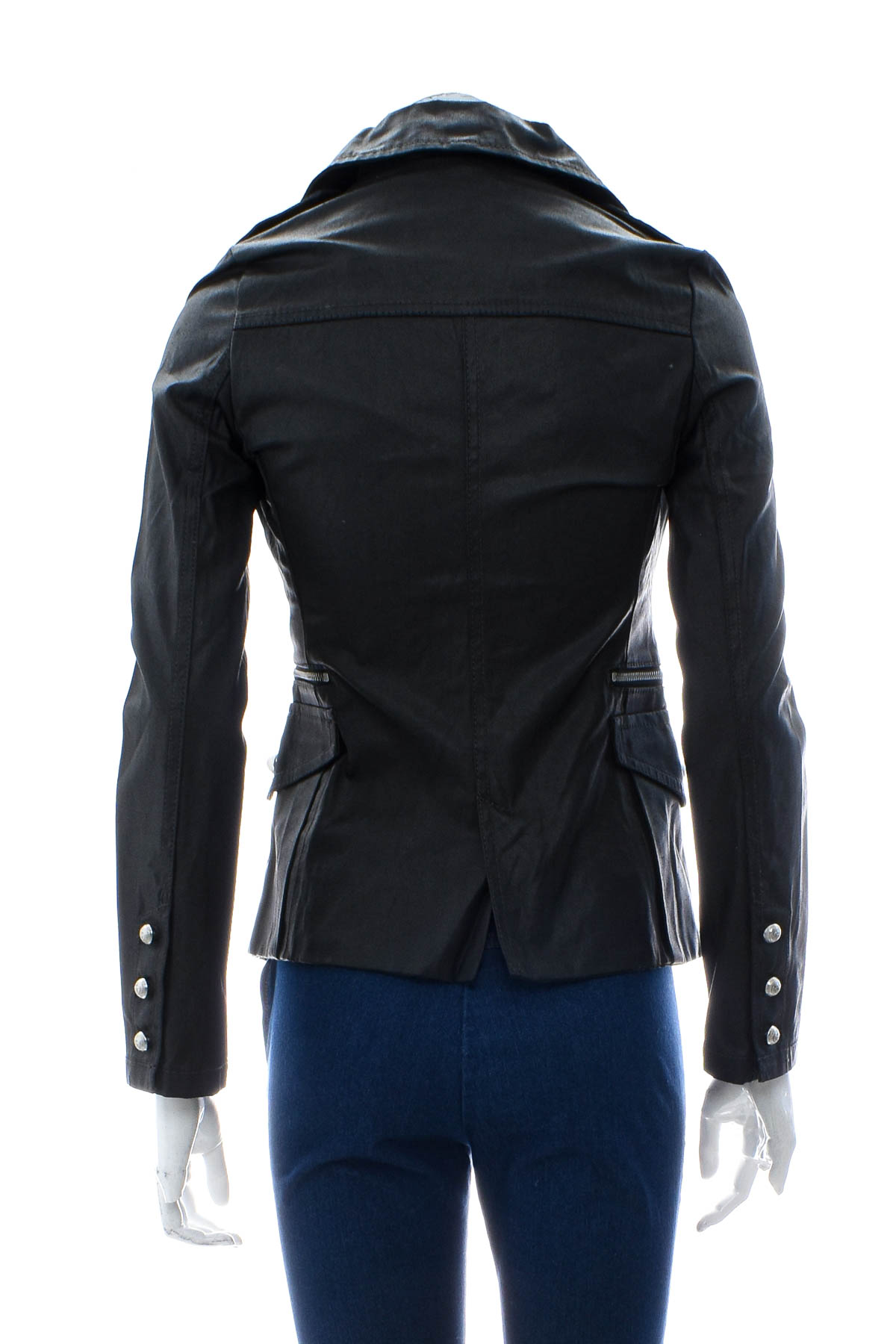 Women's leather jacket - MOUSSY - 1