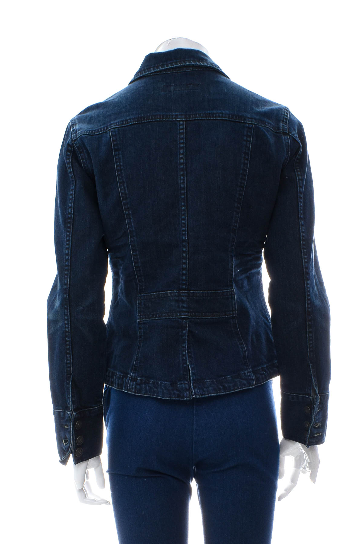 Damska kurtka dżinsowa - Calvin Klein Jeans - 1