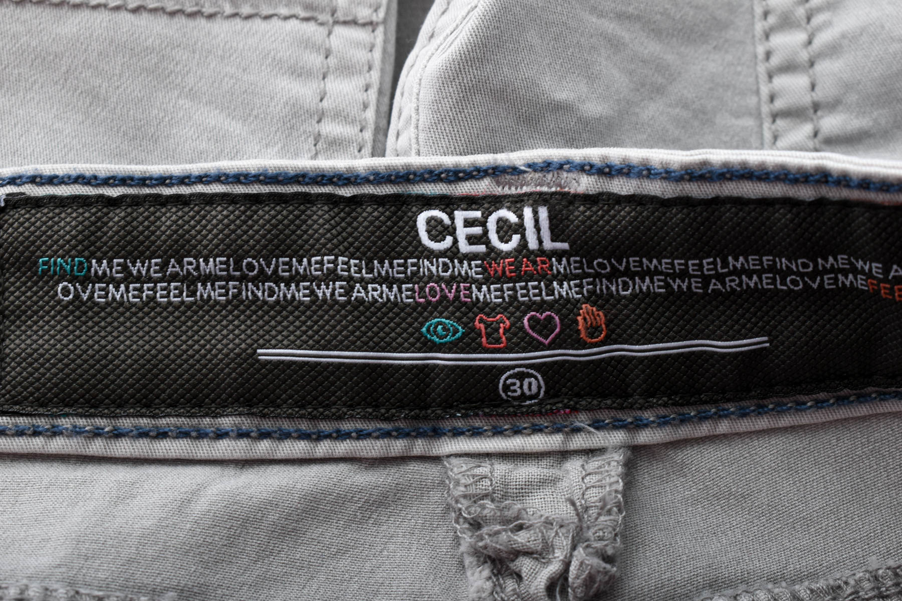 Γυναικείο κοντό παντελόνι - CECIL - 2