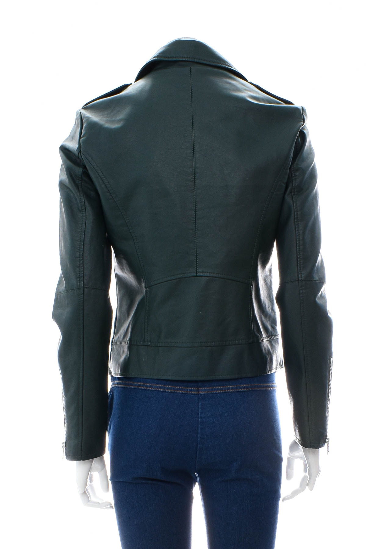 Women's leather jacket - VILA - 1