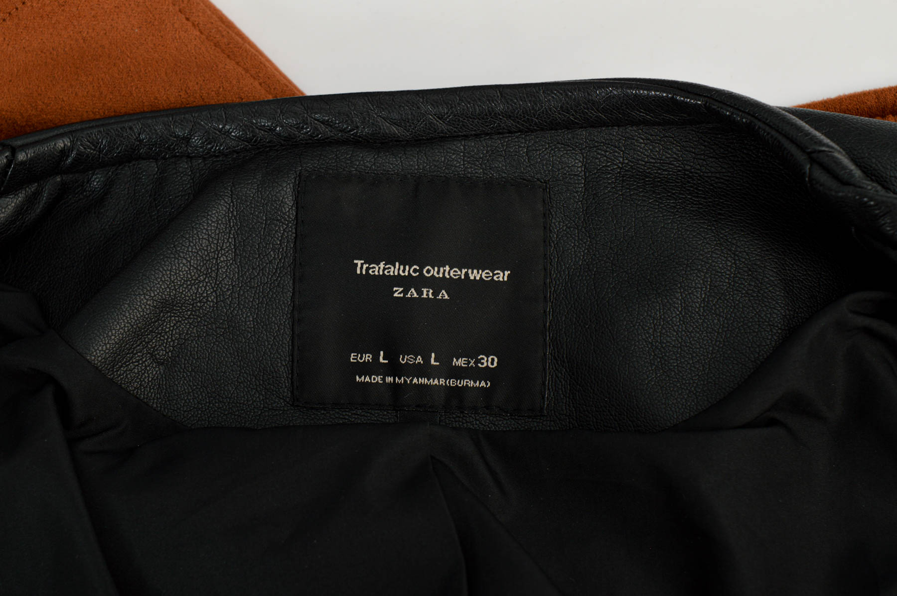 Women's leather jacket - ZARA TRAFALUC - 2