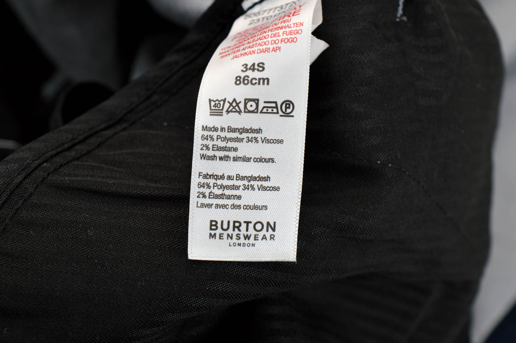 Men's trousers - BURTON - 2
