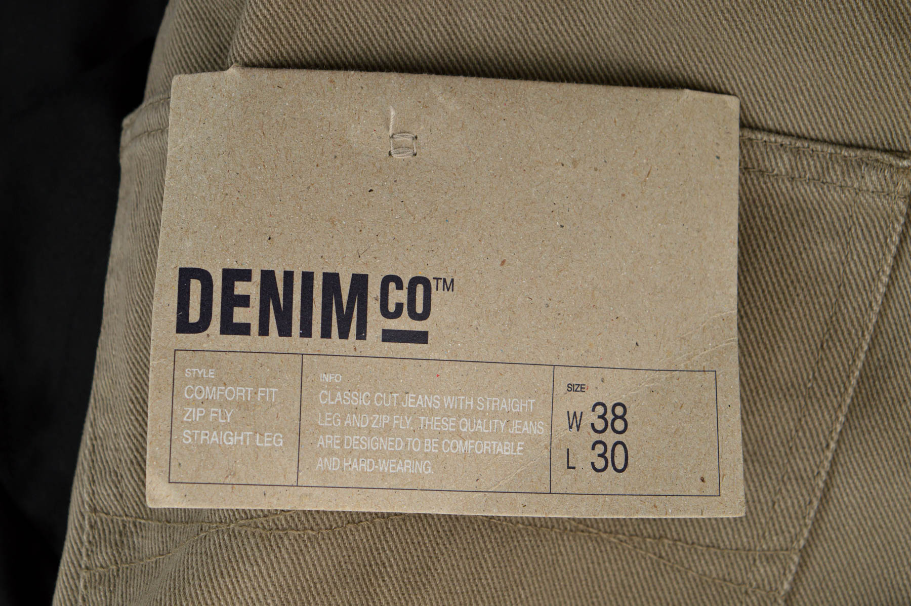 Męskie spodnie - Denim Co - 2
