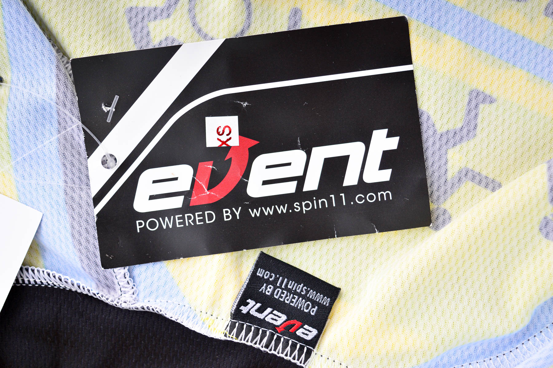 Male sports top for cycling - Event powered by Spin11 - 2