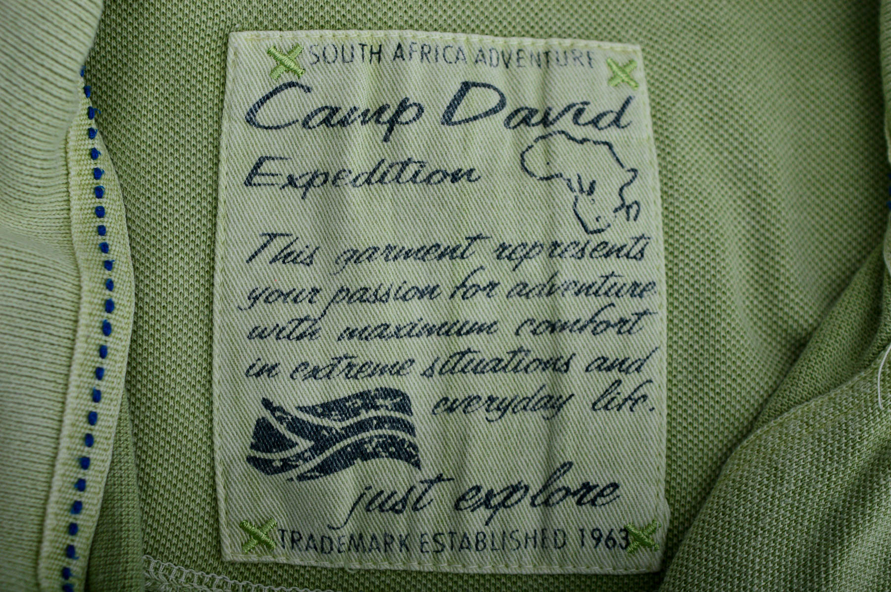 Мъжки пуловер - CAMP DAVID - 2