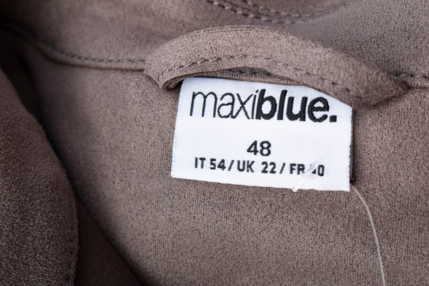 Γυναικείο παλτό - Maxi Blue - 2