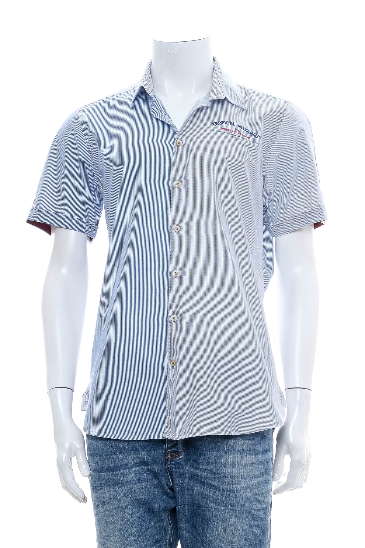 Ανδρικό πουκάμισο - Emilio Adani - 0