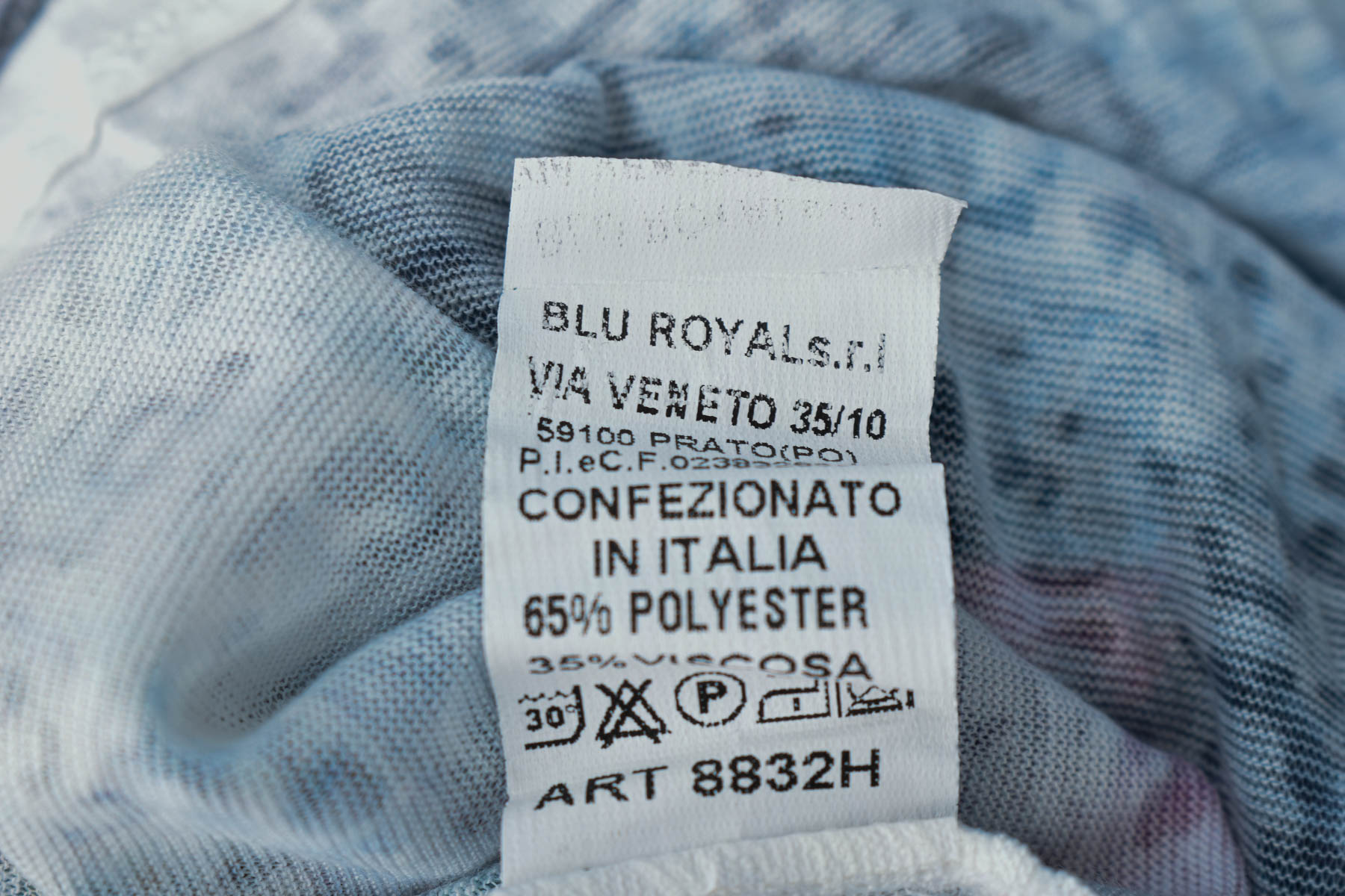 Tricou de damă - Blu Royal - 2