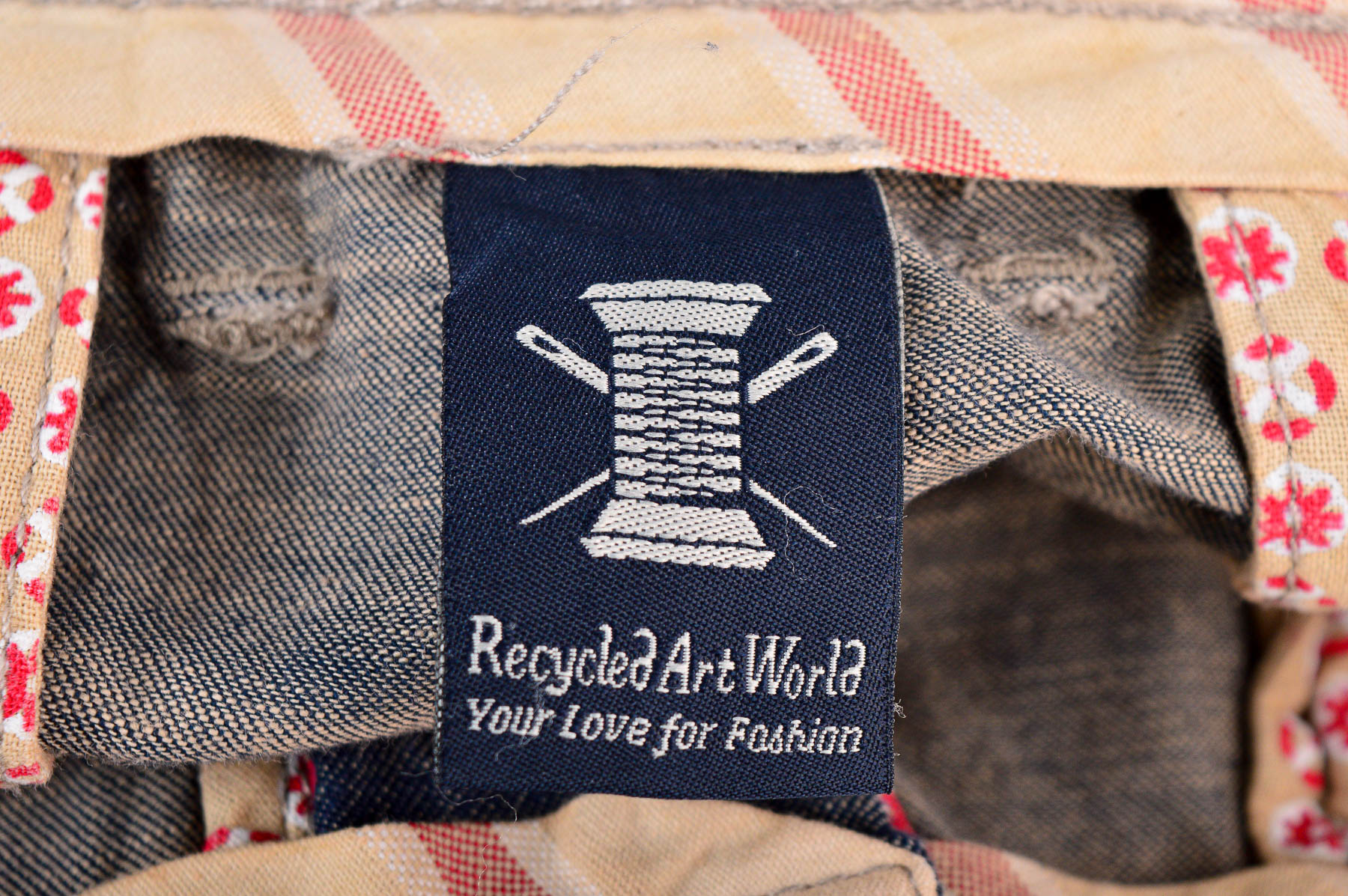 Мъжки къси панталони - Recycled Art World - 2