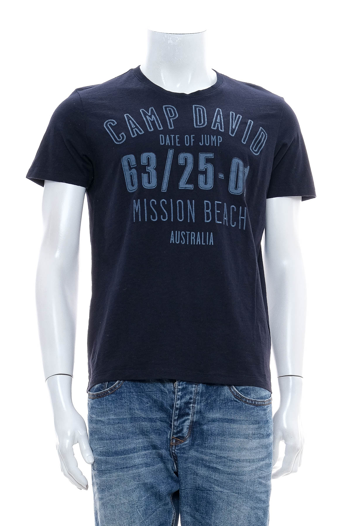 Męska koszulka - CAMP DAVID - 0