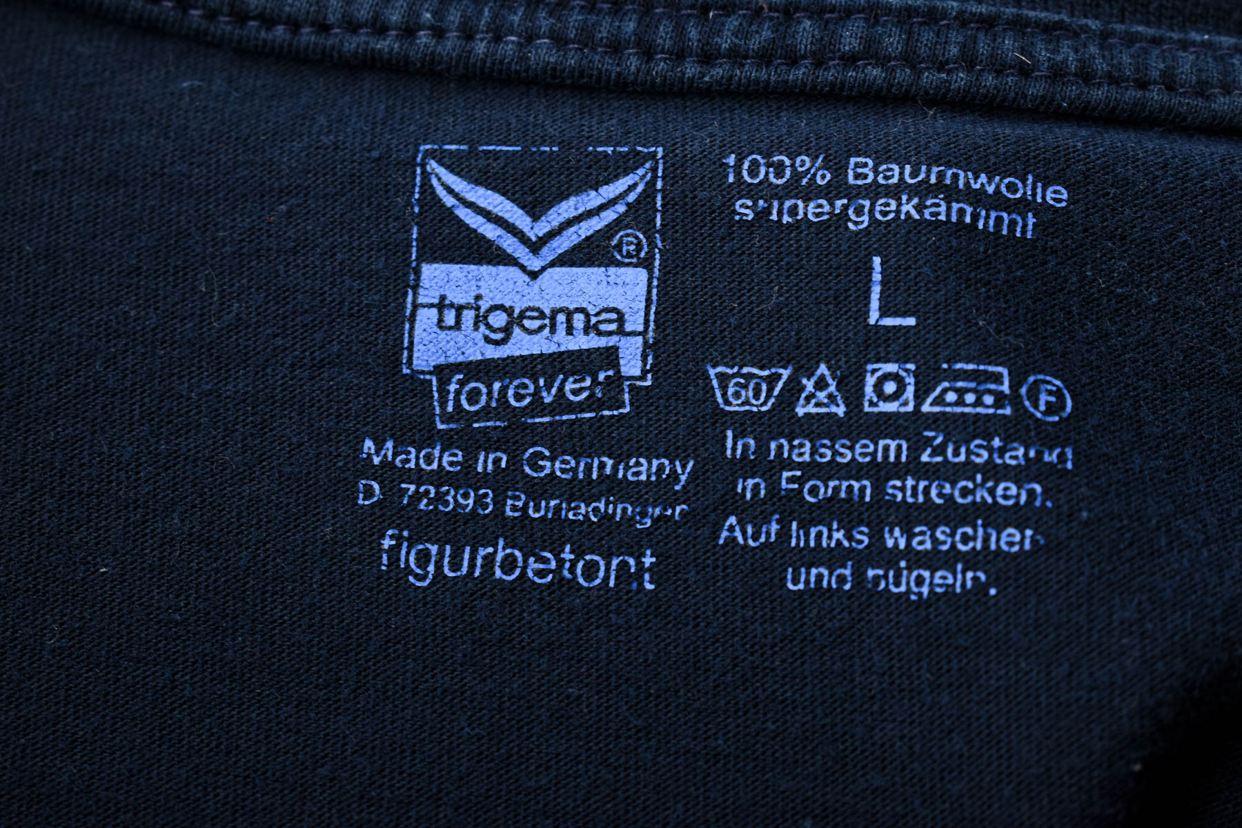 Αντρική μπλούζα - Trigema - 2