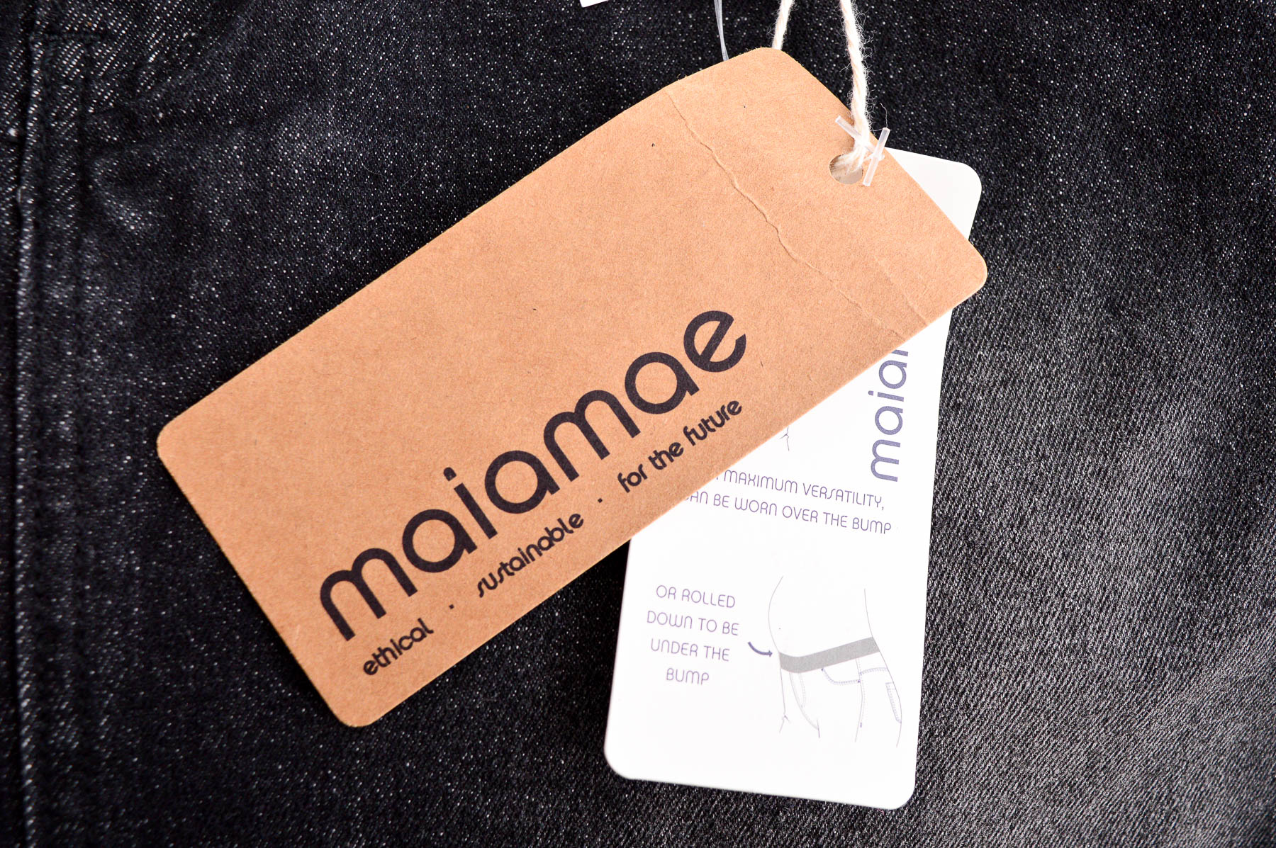 Spódnica jeansowa dla ciężarnych - Maiamae - 2