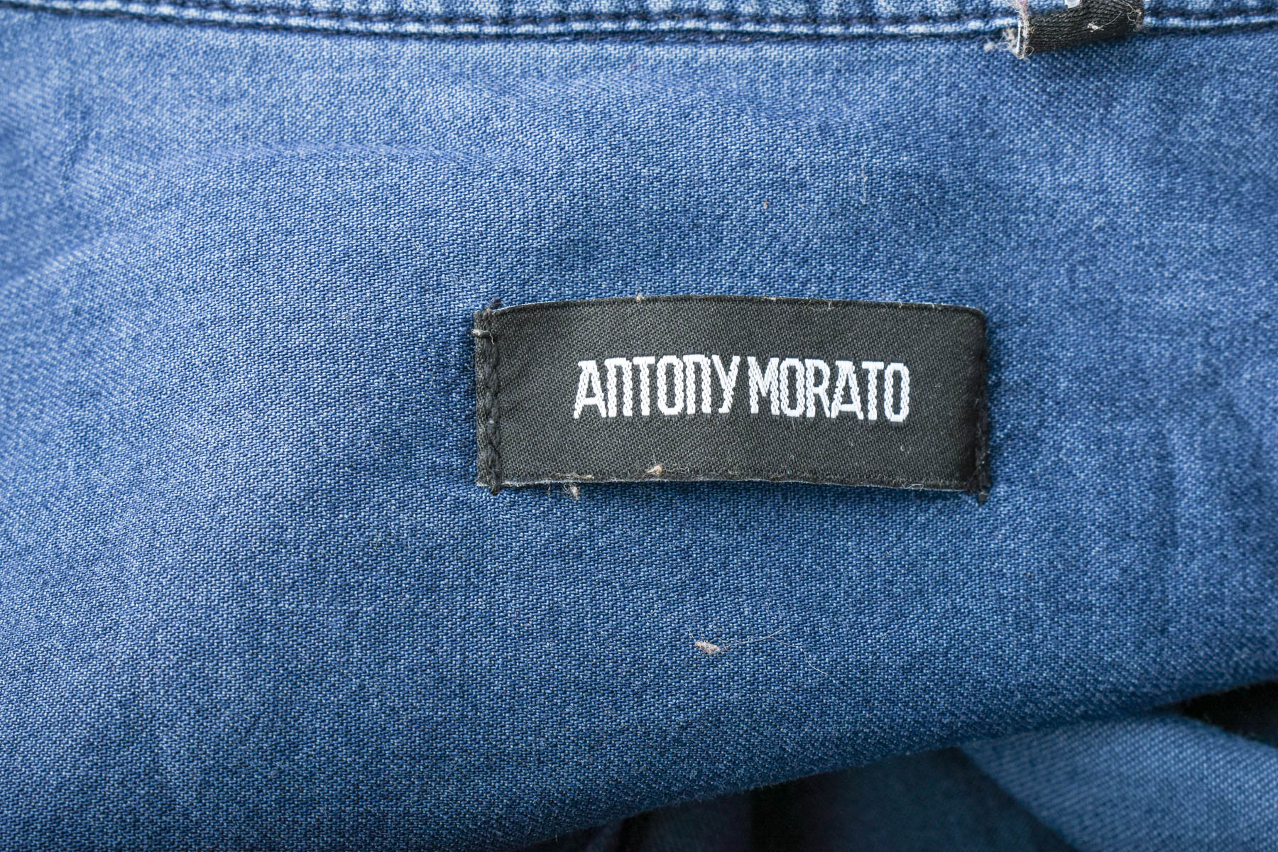 Męska koszula dżinsowa - Antony Morato - 2