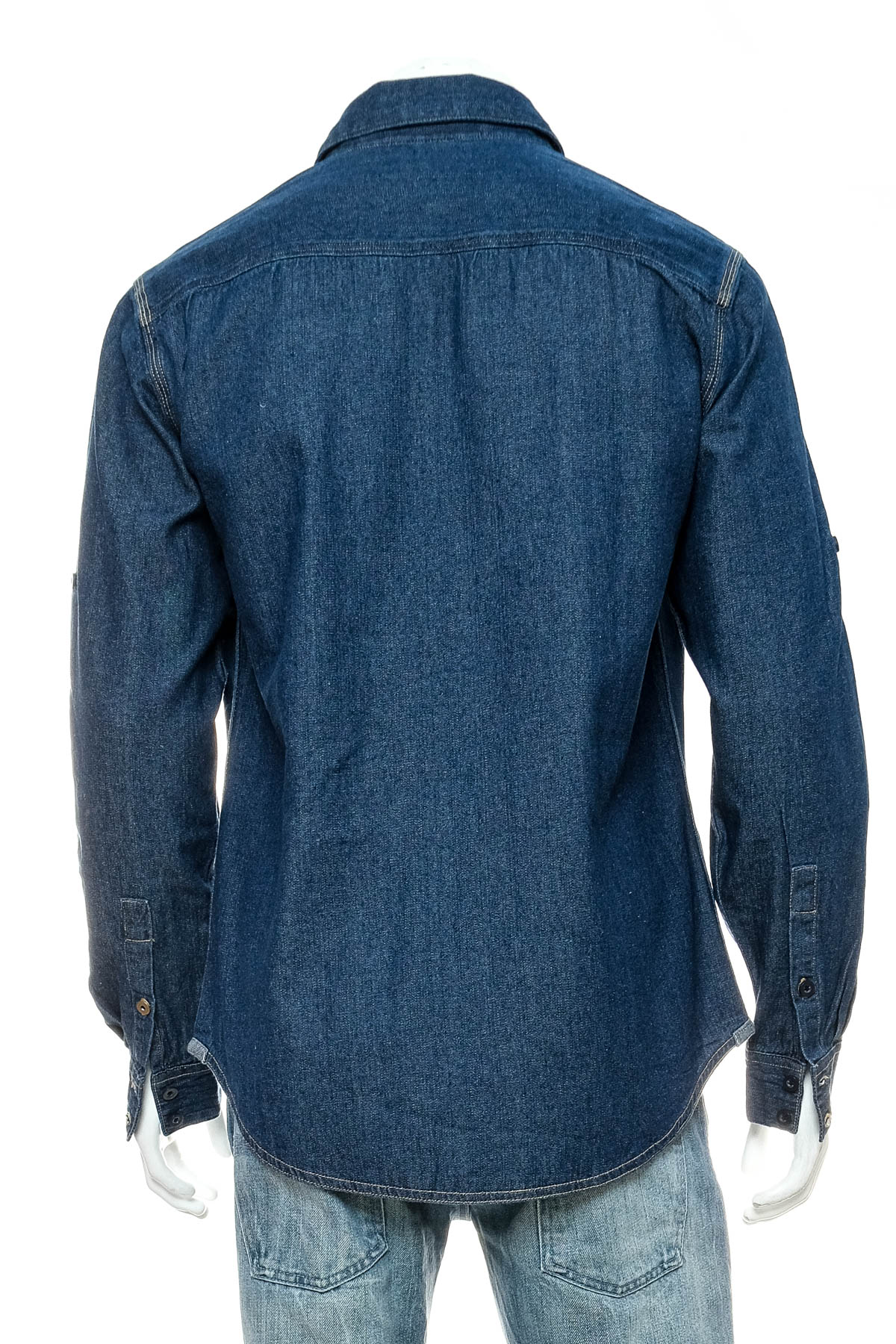 Ανδρικό τζιν πουκάμισο - B&C Collection - 1