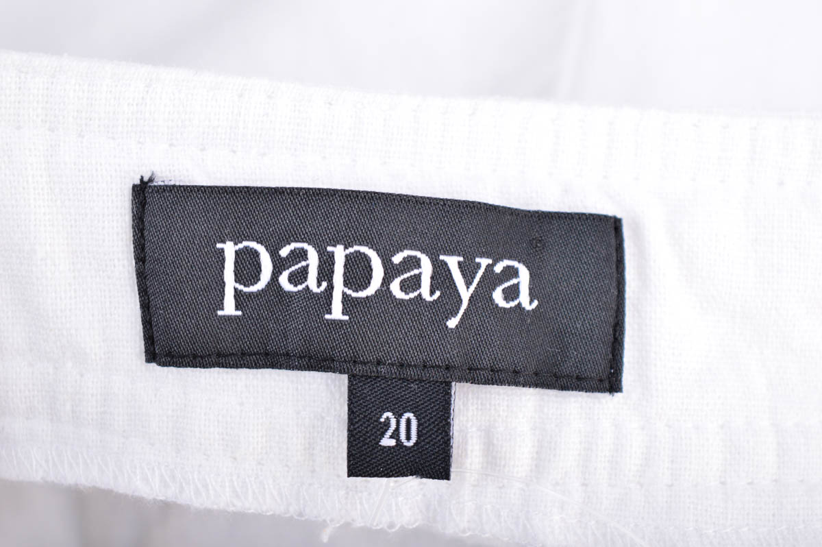 Γυναικείο κοντό παντελόνι - Papaya - 2