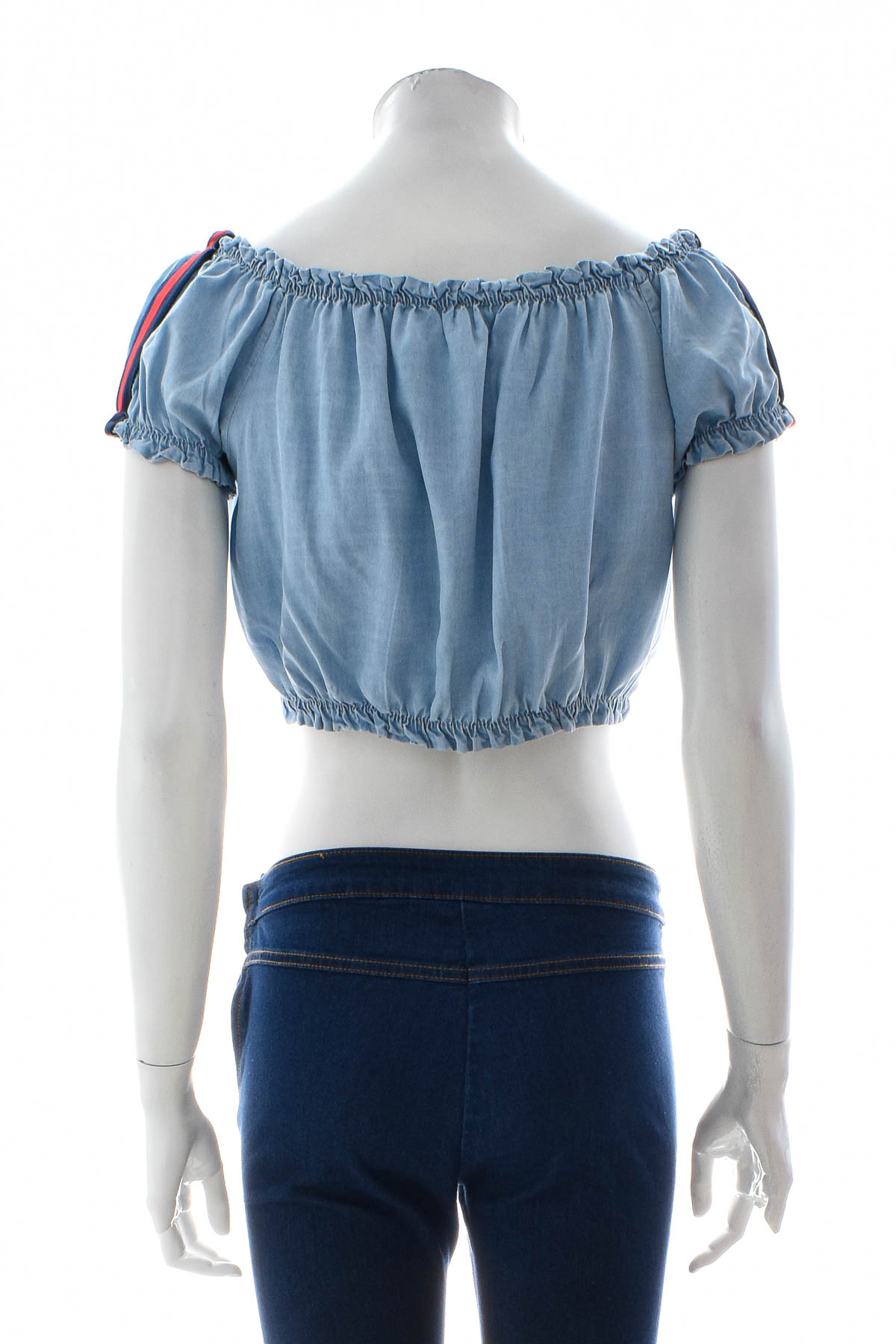 Γυναικείο τζίν πουκάμισο - Made in Italy - 1