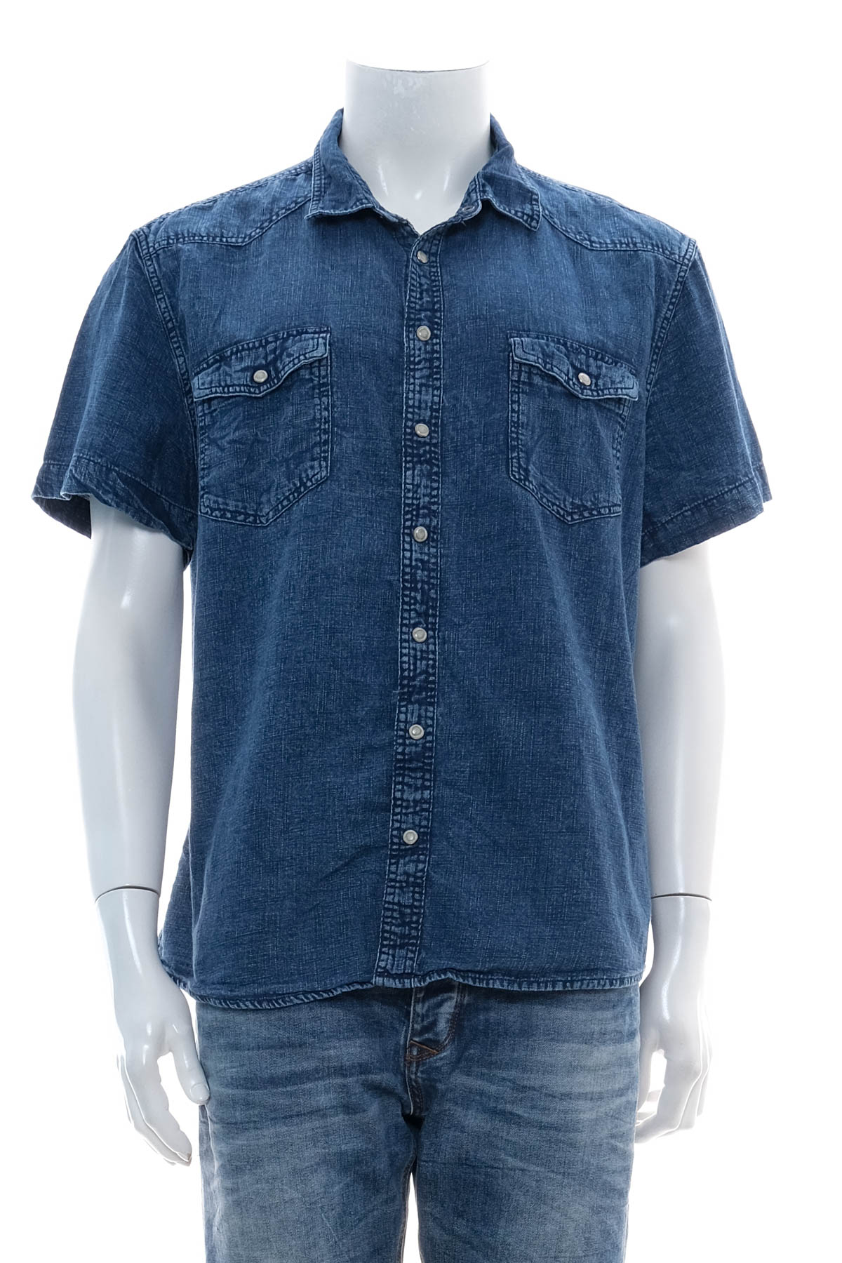 Men's Denim Shirt - Angelo Litrico - 0