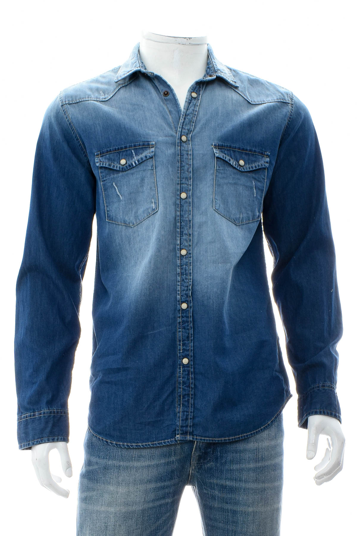 Men's Denim Shirt - JACK & JONES - 0