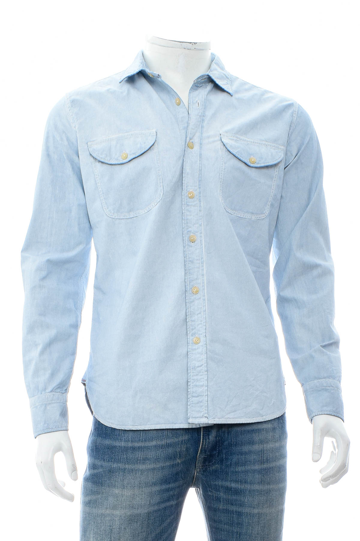 Men's Denim Shirt - REPLAY - 0