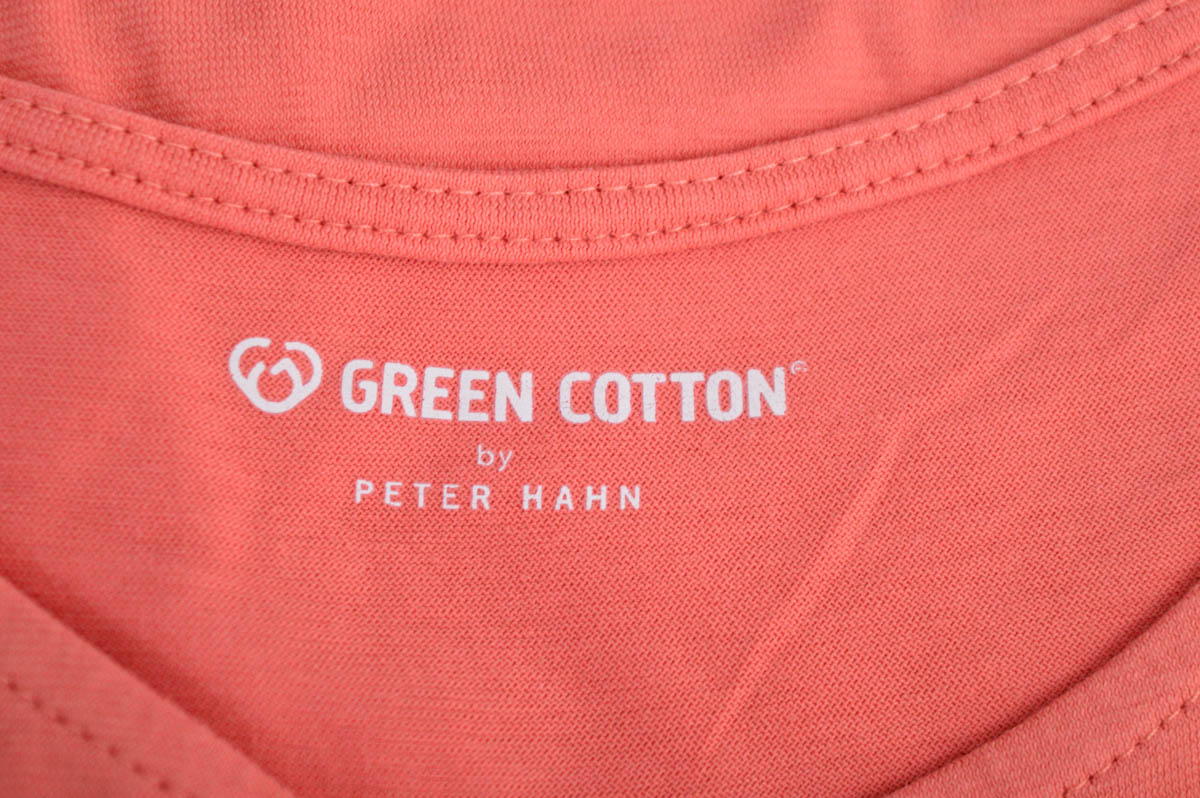 Дамска тениска - Green Cotton by Peter Hahn - 2