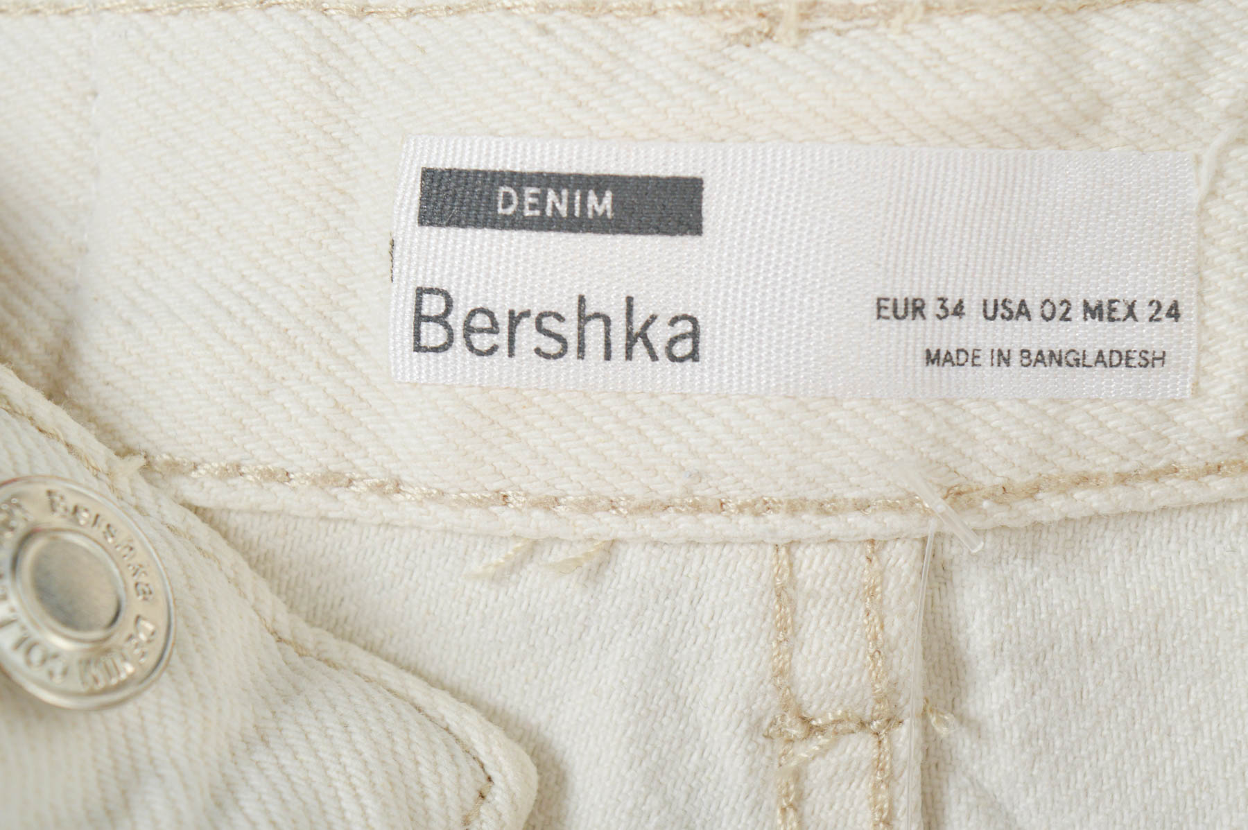 Pantaloni scurți de damă - Bershka Denim - 2