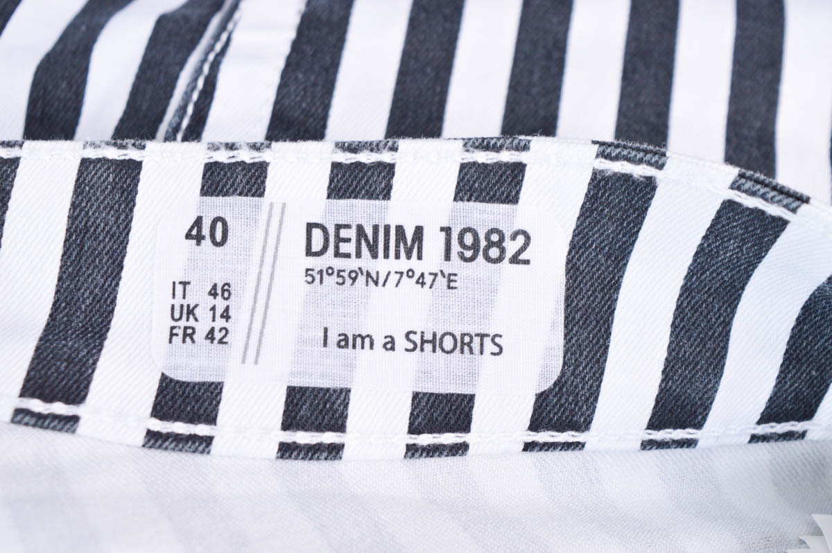 Pantaloni scurți de damă - Denim 1982 - 2