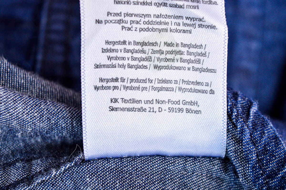 Cămașă de jeans pentru bărbat - KIK - 2