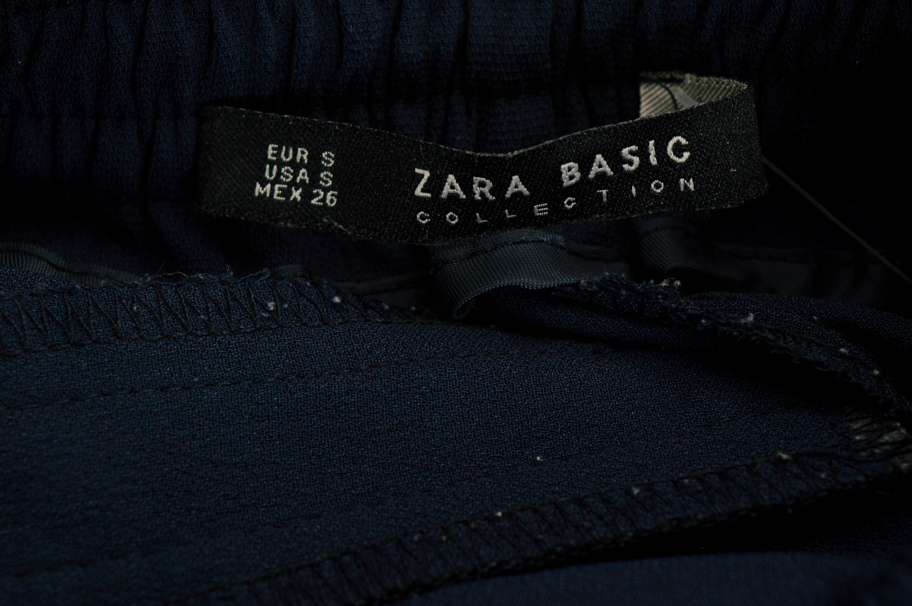 Pantaloni de damă - ZARA Basic - 2