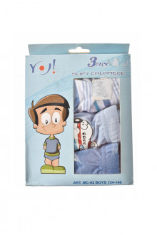 Briefs Underwear for Boy  3 pcs.- Yo! - YO! club front