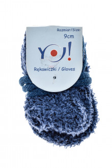 Baby gloves for Boy - YO! club front